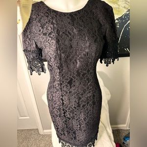 Black Lace Dress